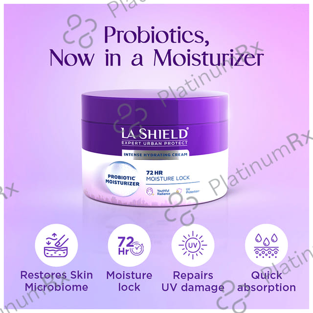 La Shield Intense Hydrating Probiotic Moisturizing Cream 50gm