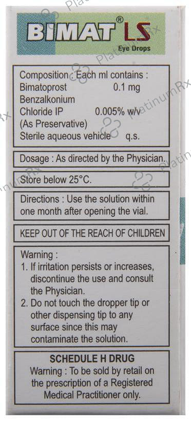 Bimat LS 0.01% Eye Drop 3ml