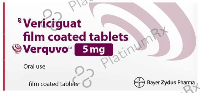 Verquvo 5mg Tablet 14s