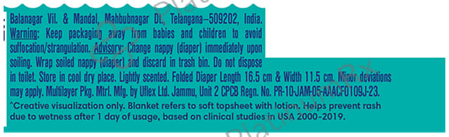 Pampers All Round Protection Anti Rash Blanket Diaper Lotion NB 54s
