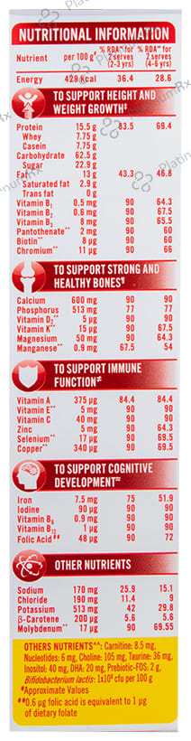 Nutrigro By Complan Protein Delicious Chocolate Flavour Powder 200gm