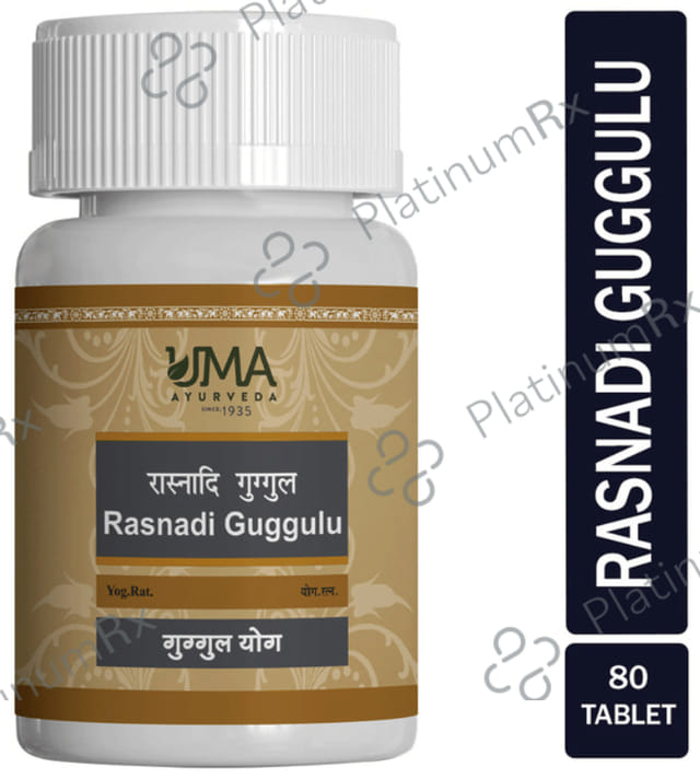 Uma Ayurveda Rasnadi Guggul Tablet 80 tablets