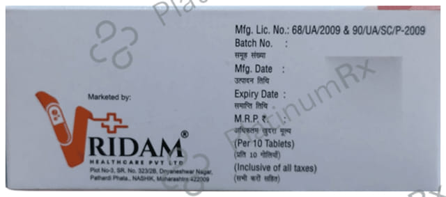 Vridapa-S 10/100 Tablet