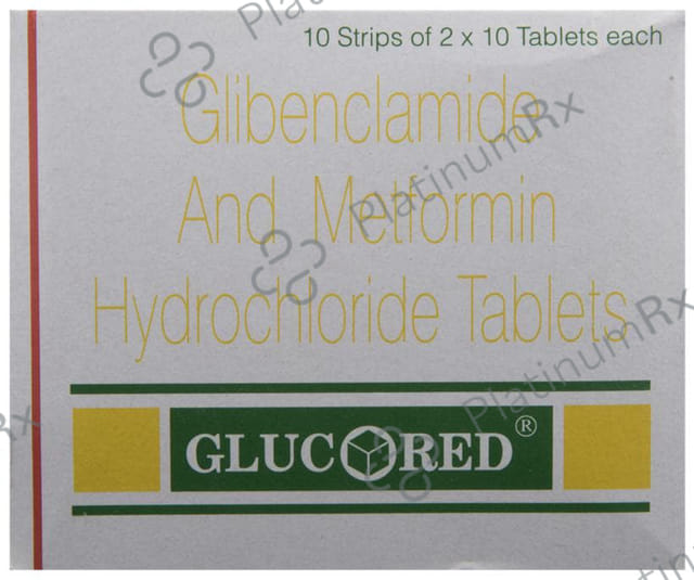 Glucored 2.5/400mg Tablet 10s