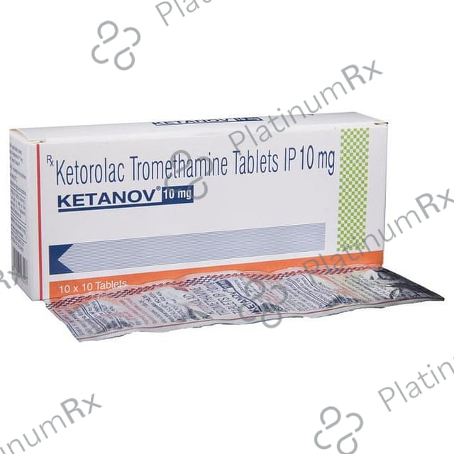 Ketanov 10mg Tablet 10s