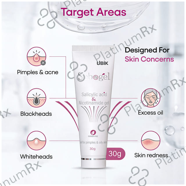 Sebogel Paraben Free 30gm