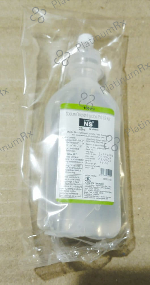 NS 0.9% Injection 100ml (Alkem)