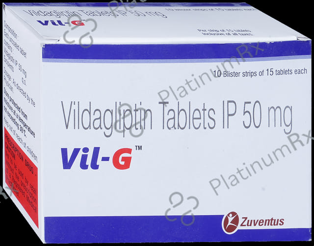 Vil G 50mg Tablet 15s