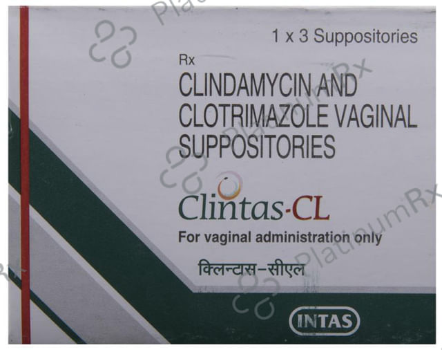 Clintas CL Vaginal Suppository
