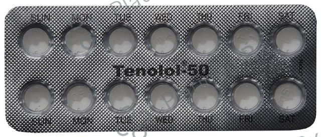 Tenolol 50mg Tablet 14s