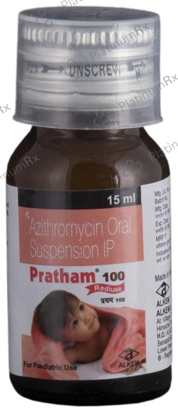 Pratham 100mg Rediuse Oral Suspension 15ml