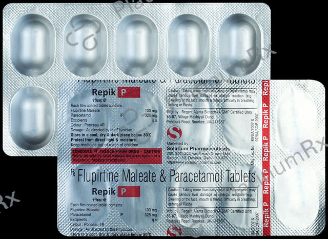 Repik P 100mg/325mg Tablet