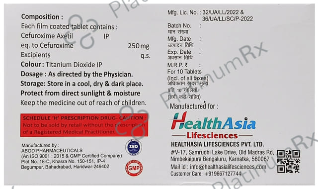 Bactorest 250mg Tablet 10s