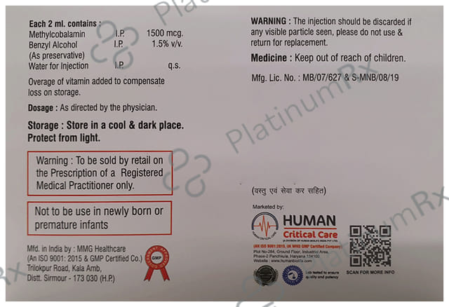 Renuron 1500mcg Injection 2 Injection