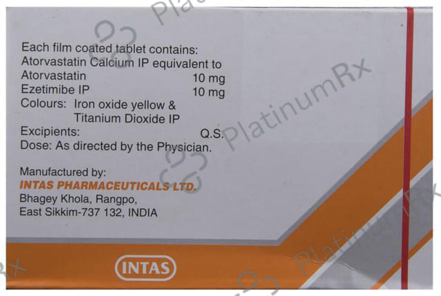 Lipi EZ 10/10mg Tablet 15s