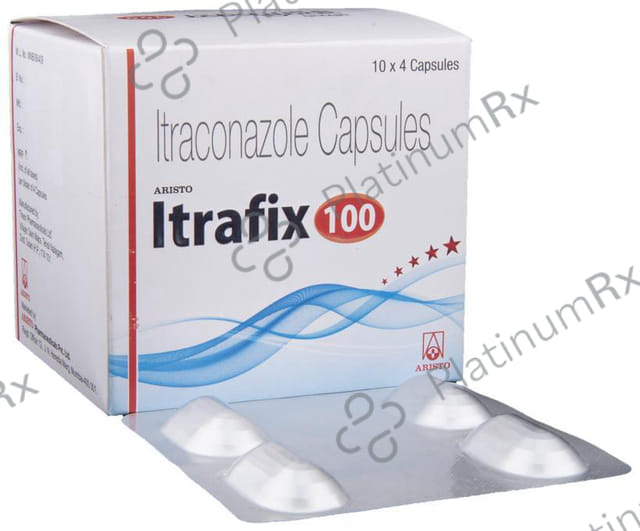 Itrafix 100 Capsule 4 Capsule