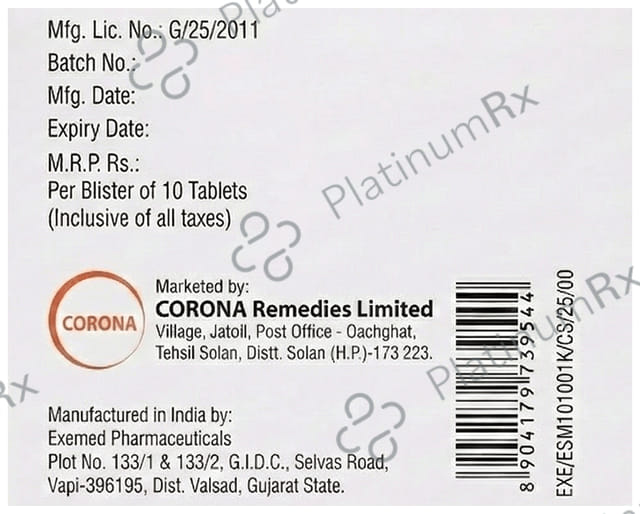 Empabite Sm 10/100/1000mg Tablet 10s