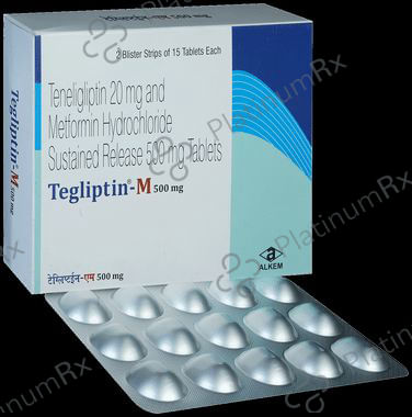 Tegliptin M 500mg Tablet SR 15s