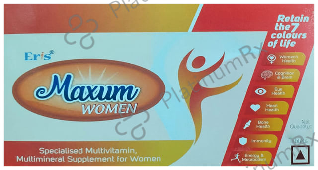 Maxum Women Tablet 10s