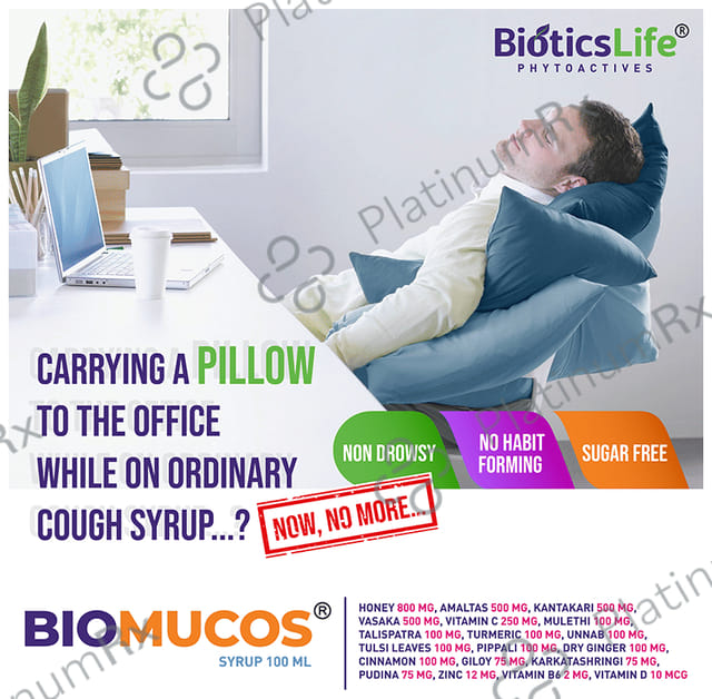 BioticsLife Biomucos Syrup