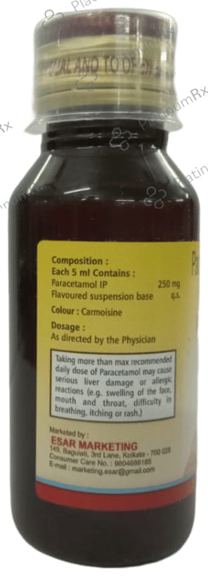 Paradol 250mg Oral Suspension 60ml
