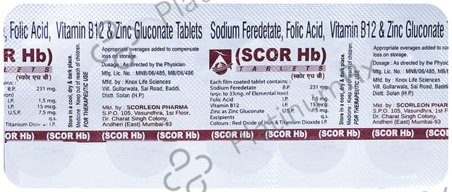 Scor HB Tablet
