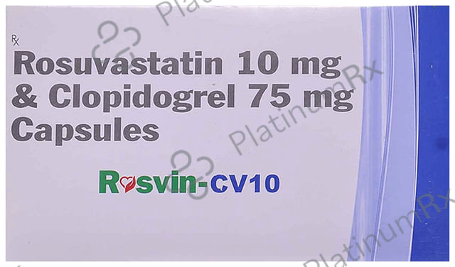 Rosvin CV 10/75mg Capsule 10s