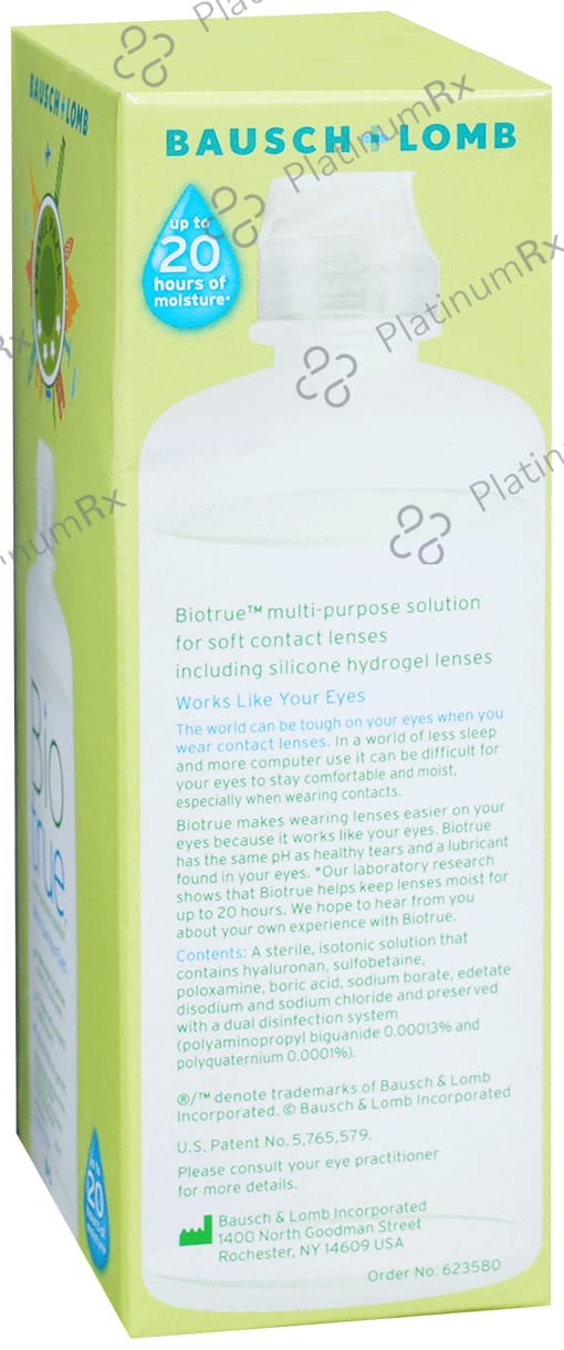 Bio True Multi Purpose Lens Solution 60ml