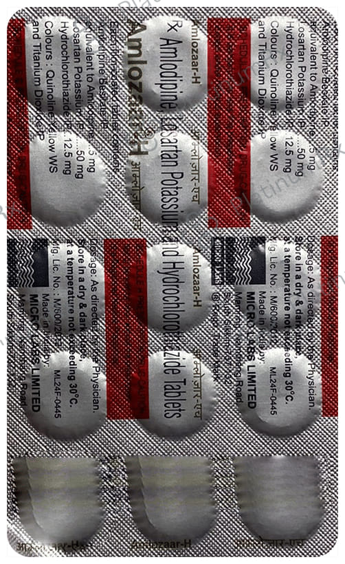 Amlozaar H 50/12.5mg Tablet 15s