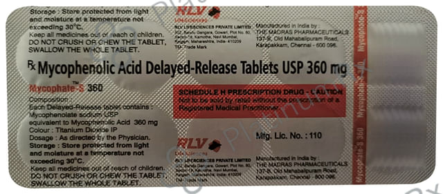 Mycophate-S 360 Tablet DR