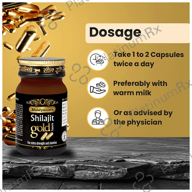 Baidyanath (Noida) Shilajit Gold Capsule