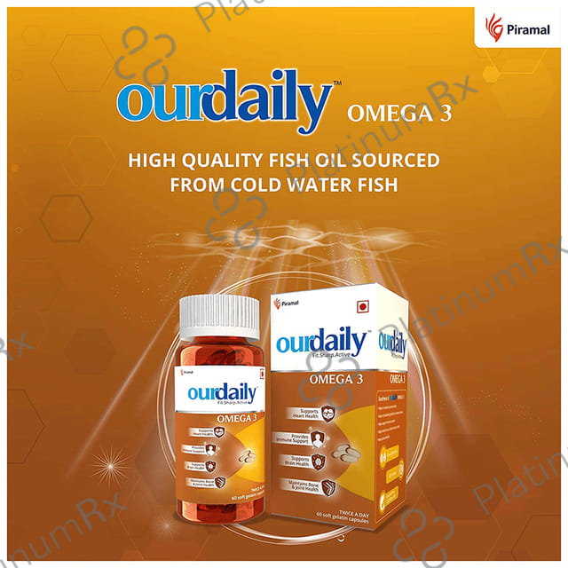 OurDaily Omega 3 Soft Gelatin Capsule 60s
