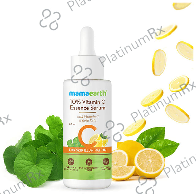 Mamaearth 10% Vitamin C Essence Serum - Paraben-Free - For All Skin Types