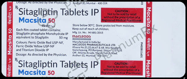 Macsita 50mg Tablet 10s