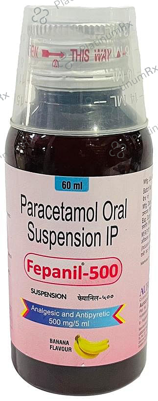Fepanil 500mg Syrup 60ml