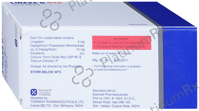 Linaxa D 10/5mg Tablet 10s