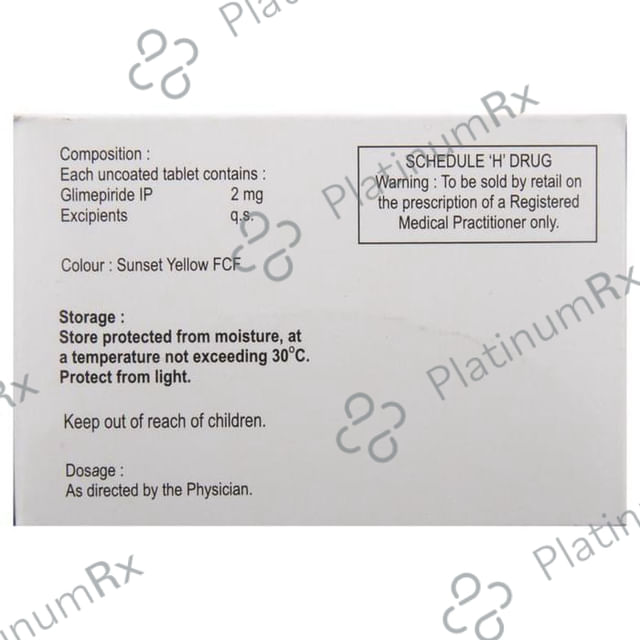 Glimestar 2mg Tablet 10s