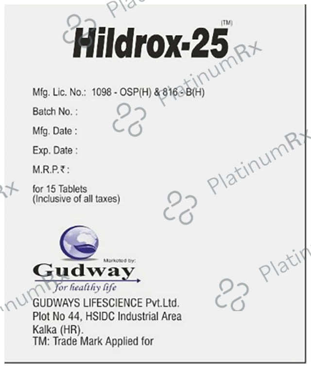 Hildrox 25 Tablet