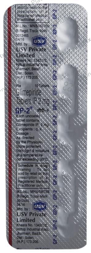 GP 2mg Tablet 10s