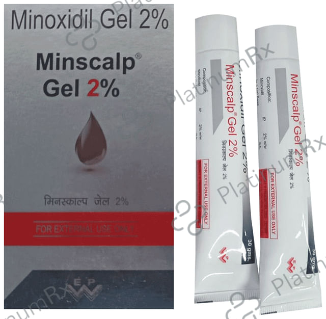 Minscalp 2% Gel 30gm