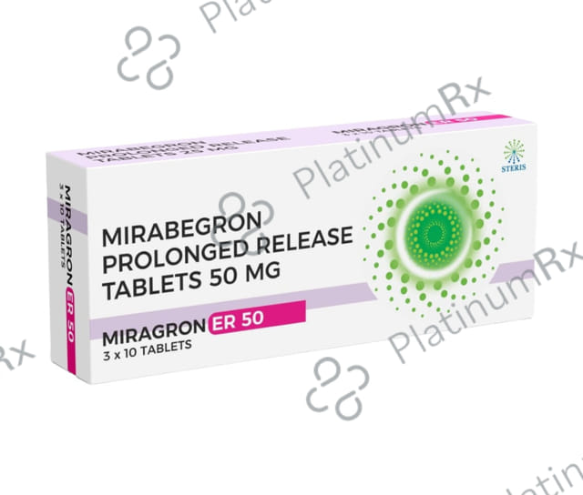 Miragron 50mg Tablet ER 10s