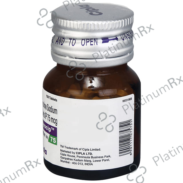 Thyrocip 75mcg Tablet