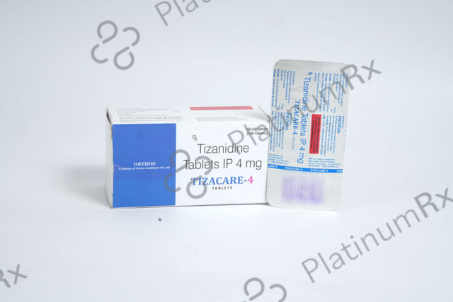 Tizacare 4mg Tablet 10s