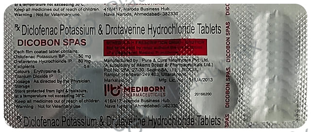 Dicobon Spas Tablet