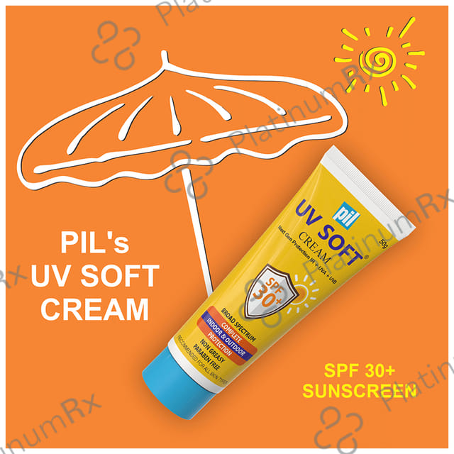 PIL UV Soft SPF 30+ Sunscreen 50gm