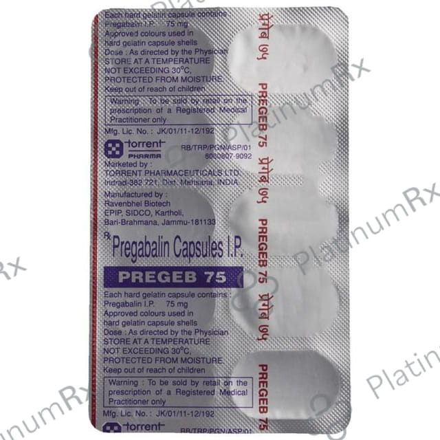 Pregeb 75 Capsule