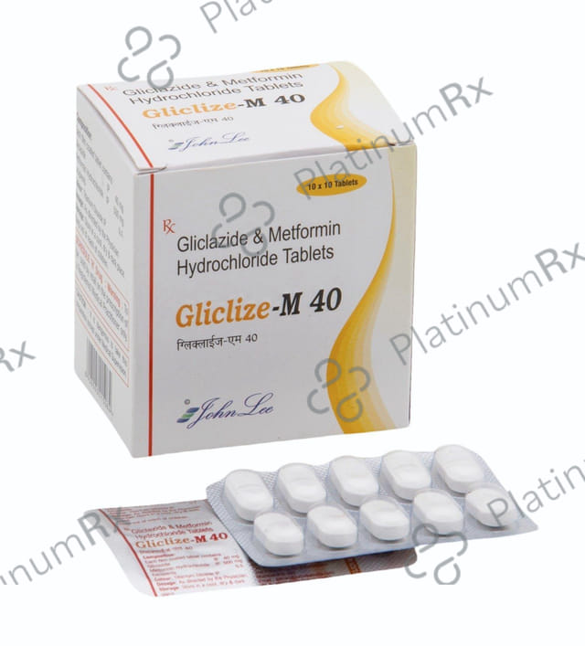 Gliclize M 40/500mg Tablet 10s