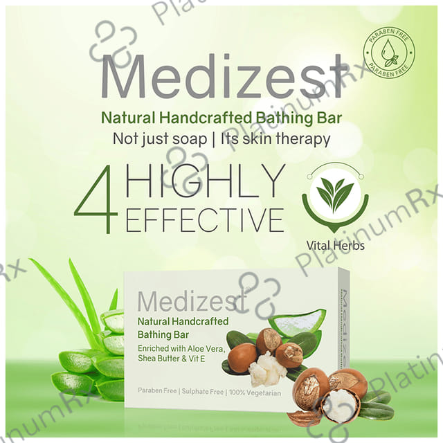 Medizest Bathing Bar (75gm Each) 1 Soap