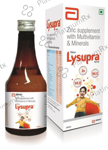 New Lysupra Syrup 200ml