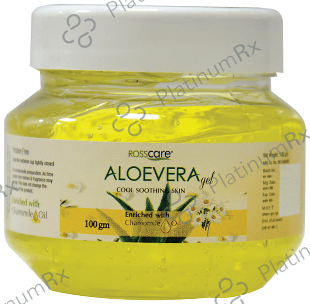 Rosscare Aloevera Gel Enriched with Chamomile Oil